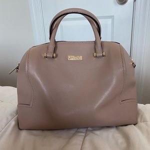 Mauve Kate Spade Satchel Bag